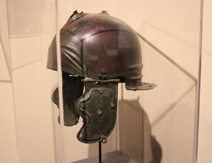 a helmet