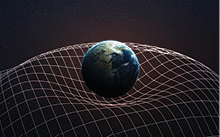 Gravitational waves illustration