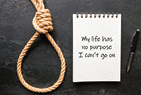 A noose and a note