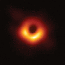 a picture of a black hole