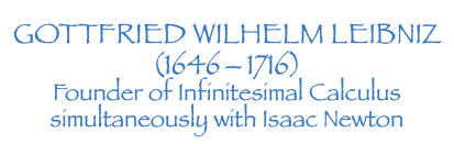 Article about Gottfried Wilhelm Leibniz, a founder of infinitesimal calculus.