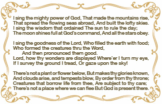 The title of this article is Can Words for Children Draw Us to God? by Dr. Leon Sanderson.