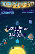 The cover of our 4th quarter 2021 journal shows a picture of the objects in our solar system.