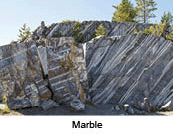 Marble quarry