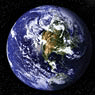 Earth in space.