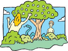 adam and eve at tree