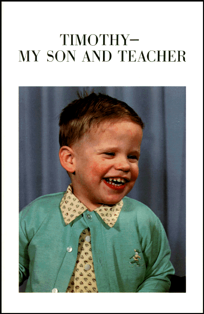 A young Tim on the cover of the book Timothy: My Son and Teacher