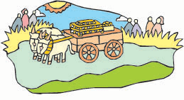 wagon with ark