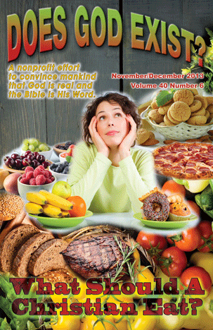Cover showing a woman with food all around her.