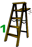 rung on ladder
