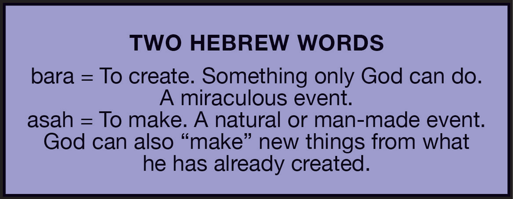 Difinitions of two Hebrew words.
