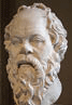 sculpture of Socrates